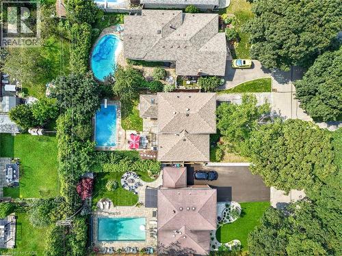 516 Kenmarr Crescent, Burlington, ON - Outdoor With In Ground Pool With View