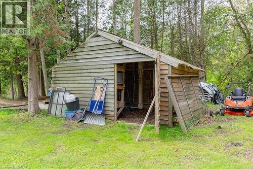 Wood-sided storage shed - 111 Decou Road, Simcoe, ON - Outdoor