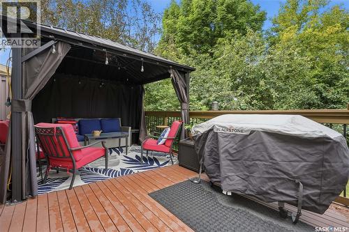 6723 Maple Ridge Drive, Regina, SK - Outdoor With Deck Patio Veranda With Exterior