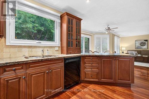 1152 Lockhart Road, Burlington, ON - Indoor Photo Showing Kitchen With Double Sink
