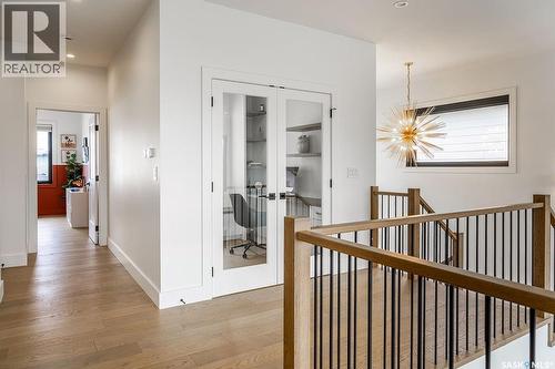 656 Pepper Bend, Saskatoon, SK - Indoor With Fireplace