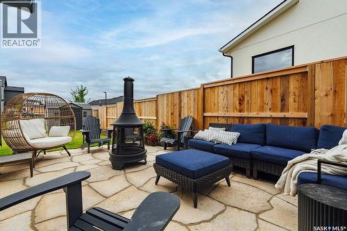 656 Pepper Bend, Saskatoon, SK - Outdoor With Deck Patio Veranda With Exterior