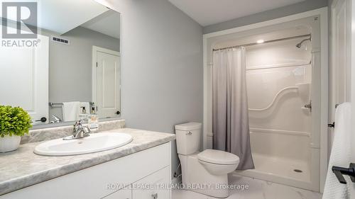 Lower Level 3pc Bath - 138 Renaissance Drive, St. Thomas, ON - Indoor Photo Showing Bathroom