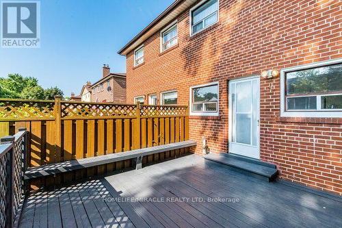 GREAT FOR SUMMER BBQs! - 2464 Brookhurst Road, Mississauga, ON - Outdoor With Deck Patio Veranda With Exterior