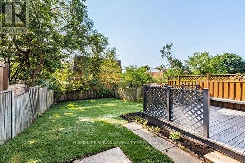 GENEROUS YARD - 2464 Brookhurst Road, Mississauga, ON - Outdoor With Backyard