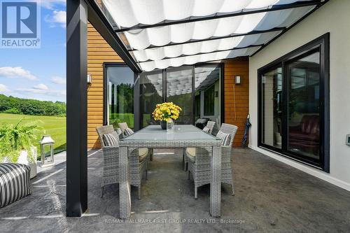 4566 Harwood Road, Hamilton Township, ON - Outdoor With Deck Patio Veranda With Exterior