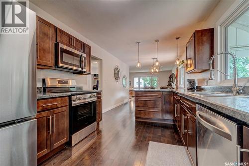 2476 Mcara Street, Regina, SK - Indoor Photo Showing Kitchen With Stainless Steel Kitchen With Upgraded Kitchen