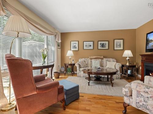 98 Forestside Crescent, Halifax, NS - Indoor Photo Showing Living Room With Fireplace