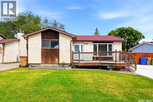 2518 7Th Avenue E, Regina, SK - Outdoor With Deck Patio Veranda