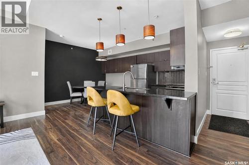 302 721 8Th Street E, Saskatoon, SK - Indoor Photo Showing Kitchen With Upgraded Kitchen