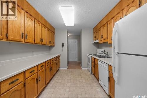 105 66 19Th Street W, Prince Albert, SK - Indoor Photo Showing Kitchen With Double Sink