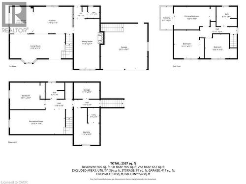 Floor plan - 87 Monte Drive, Hamilton, ON - Other