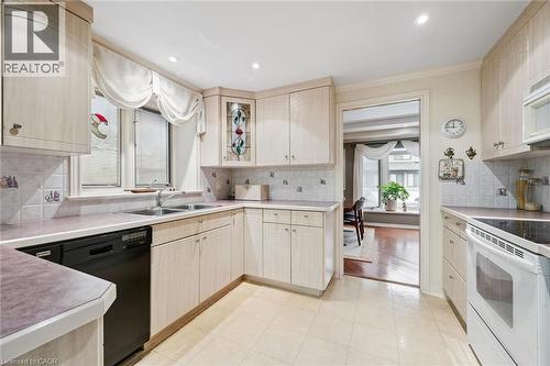 30 Shuh Avenue, Kitchener, ON - Indoor Photo Showing Kitchen With Double Sink