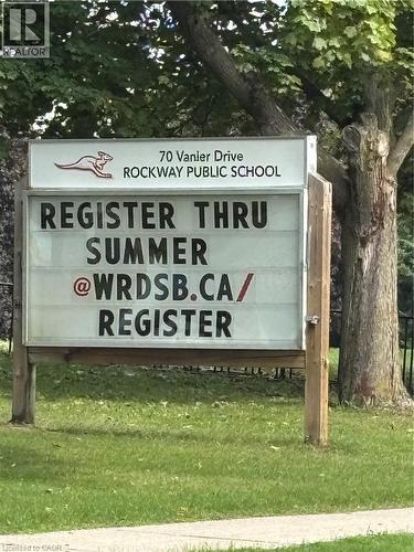 Move in & register the kids! - 6 Walton Avenue Unit# 107, Kitchener, ON - Outdoor