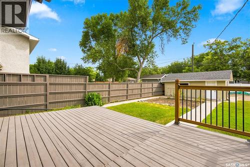 4059 Elphinstone Street, Regina, SK - Outdoor With Deck Patio Veranda