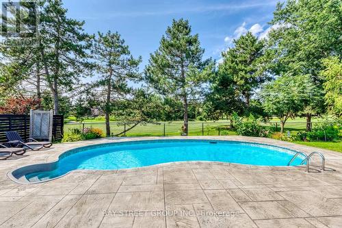 4177 Millcroft Park Drive, Burlington, ON - Outdoor With In Ground Pool With Backyard