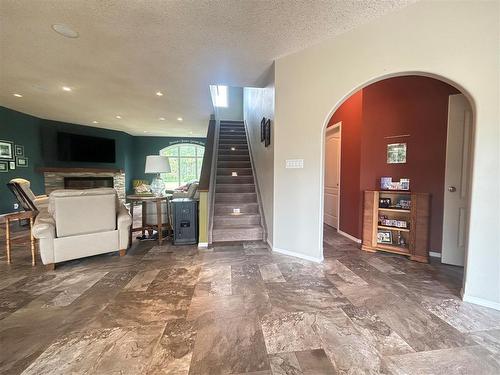 155059 Pth 16 Highway, Foxwarren, MB - Indoor With Fireplace