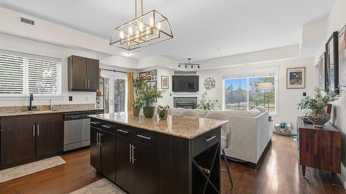 108-1957 Kane Road, Kelowna, BC - Indoor Photo Showing Kitchen With Double Sink