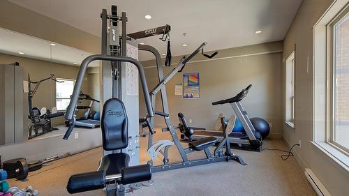 108-1957 Kane Road, Kelowna, BC - Indoor Photo Showing Gym Room