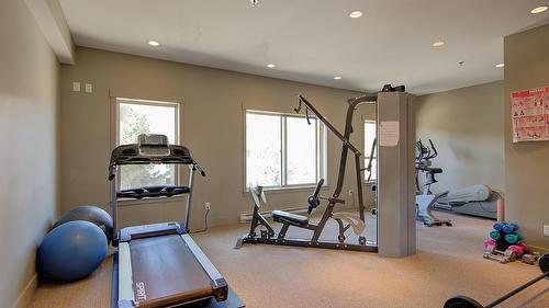 108-1957 Kane Road, Kelowna, BC - Indoor Photo Showing Gym Room