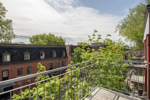 Balcony - 8-2381 Rue Knox, Montréal (Le Sud-Ouest), QC - Outdoor