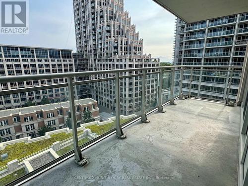 View From Prime Bedroom - 1233 - 38 Grand Magazine Street, Toronto, ON - Outdoor With Balcony