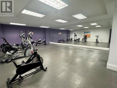 1233 - 38 Grand Magazine Street, Toronto, ON - Indoor Photo Showing Gym Room