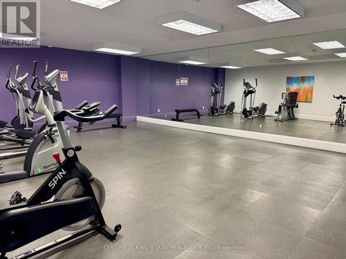 1233 - 38 Grand Magazine Street, Toronto, ON - Indoor Photo Showing Gym Room