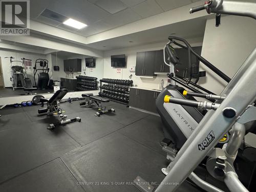 Weight Room - 1233 - 38 Grand Magazine Street, Toronto, ON - Indoor Photo Showing Gym Room