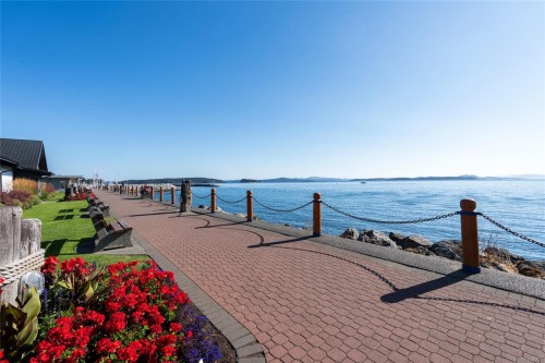 #302-2526 Bevan Ave, Sidney, BC - Outdoor With Body Of Water With View