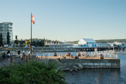 #302-2526 Bevan Ave, Sidney, BC - Outdoor With Body Of Water With View