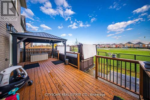 28 Celano Drive, Hamilton, ON - Outdoor With Deck Patio Veranda With Exterior