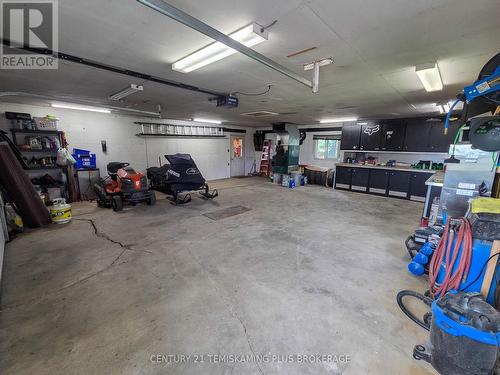 045090 Highway 562, Timiskaming (Tim - Outside - Rural), ON - Indoor Photo Showing Garage