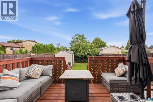 468 Berini Drive, Saskatoon, SK - Outdoor With Deck Patio Veranda With Exterior