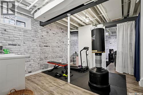 468 Berini Drive, Saskatoon, SK - Indoor Photo Showing Gym Room