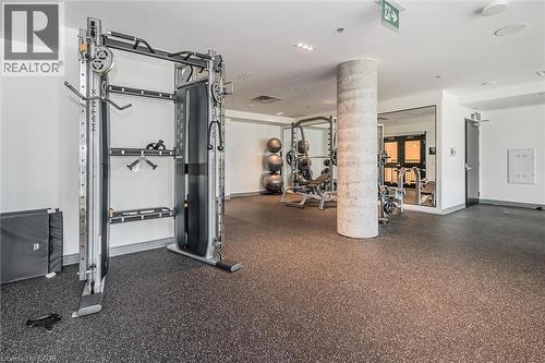 Gym - 15 Wellington Street S Unit# 903, Kitchener, ON - Indoor Photo Showing Gym Room