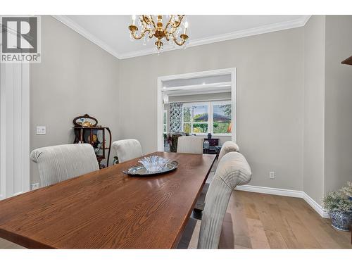 3901 Gallaghers Circle, Kelowna, BC - Indoor Photo Showing Dining Room