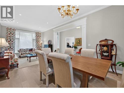3901 Gallaghers Circle, Kelowna, BC - Indoor Photo Showing Dining Room
