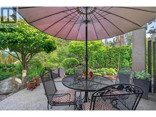 Stunning Gardens - 3901 Gallaghers Circle, Kelowna, BC - Outdoor With Deck Patio Veranda