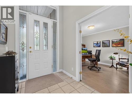 Foyer to Den - 3901 Gallaghers Circle, Kelowna, BC - Indoor Photo Showing Other Room