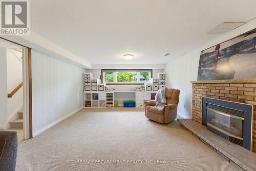 200 Lynden Road, Hamilton, ON - Indoor Photo Showing Living Room With Fireplace