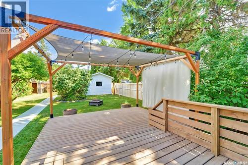 826 W Avenue N, Saskatoon, SK - Outdoor With Deck Patio Veranda