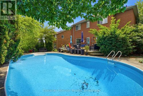 131 Huntingwood Avenue, Hamilton (Dundas), ON - Outdoor With In Ground Pool With Backyard