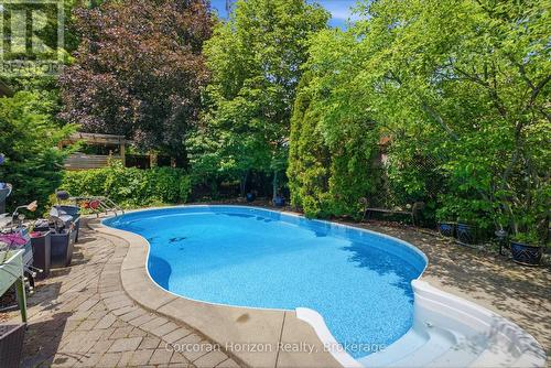 131 Huntingwood Avenue, Hamilton (Dundas), ON - Outdoor With In Ground Pool With Backyard