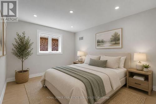 Second Bedroom / Photo is Virtually Staged - 3955 Foxwood Avenue, Mississauga, ON - Indoor Photo Showing Bedroom