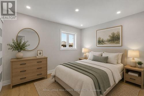 Third Bedroom / Photo is Virtually Staged - 3955 Foxwood Avenue, Mississauga, ON - Indoor Photo Showing Bedroom