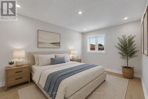 Fourth Bedroom / Photo is Virtually Staged - 3955 Foxwood Avenue, Mississauga, ON - Indoor Photo Showing Bedroom