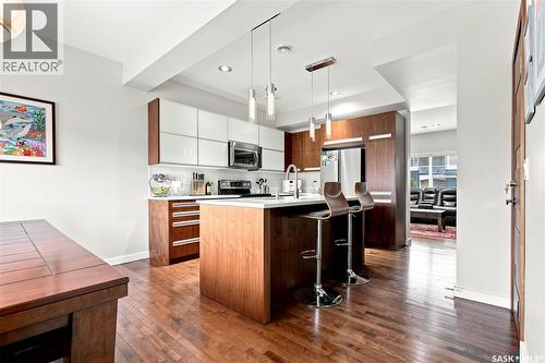 151 Tweed Lane, Saskatoon, SK - Indoor Photo Showing Kitchen With Upgraded Kitchen