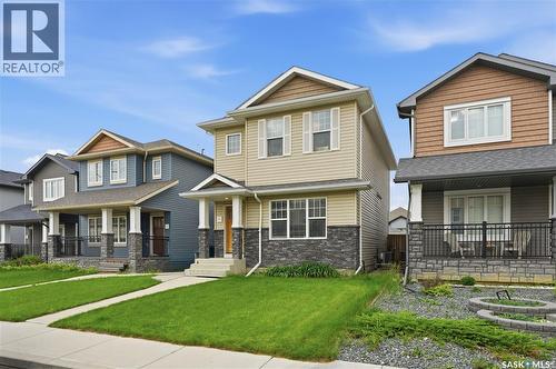 151 Tweed Lane, Saskatoon, SK - Outdoor With Deck Patio Veranda With Facade