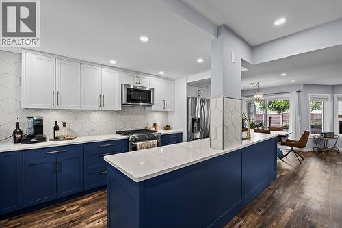 2125 Burtch Road Unit# 502, Kelowna, BC - Indoor Photo Showing Kitchen With Upgraded Kitchen